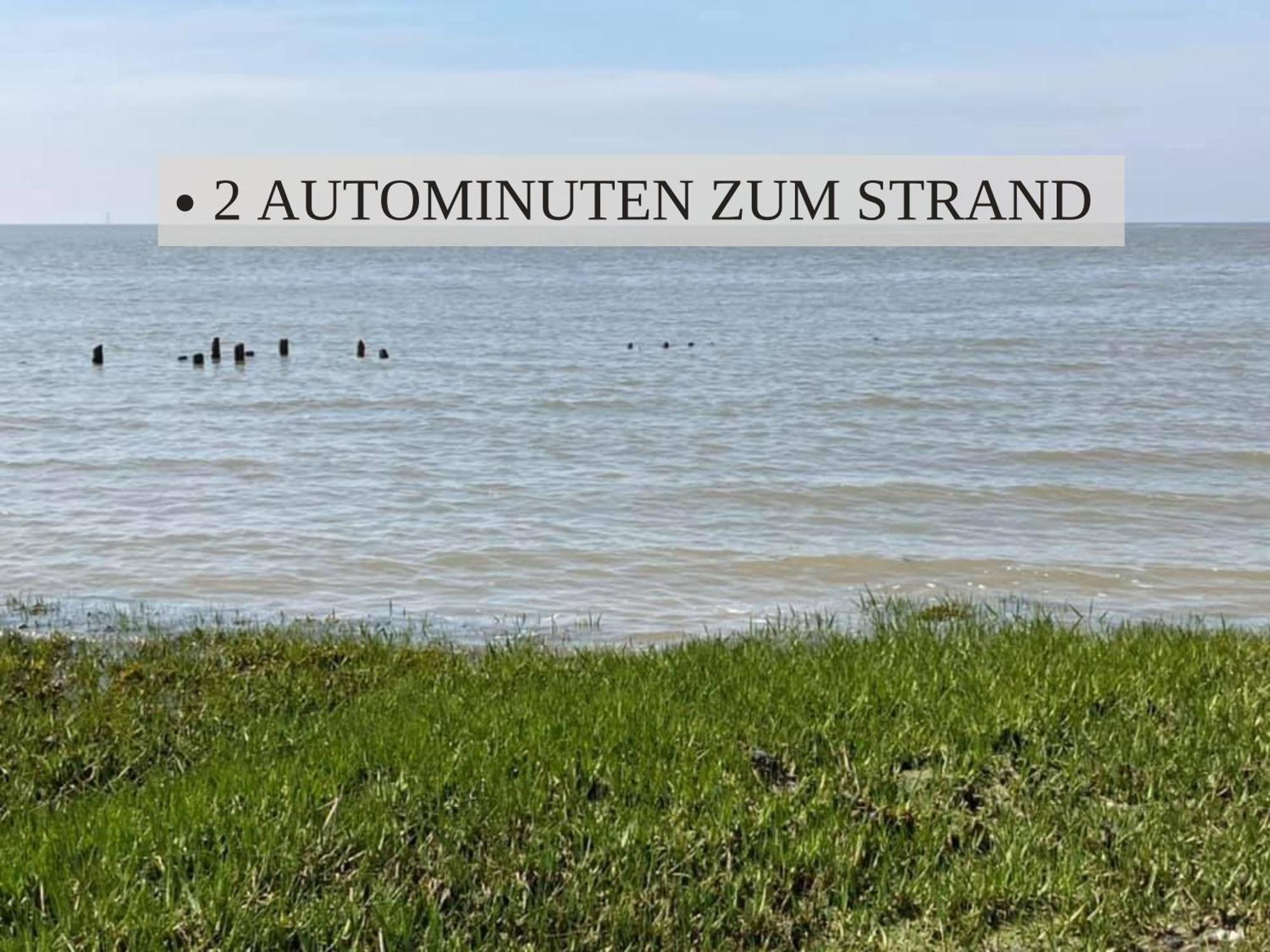 Haus Krabbe, Apartment 10, Naehe Bremerhaven, Fuer 1-2 Personen, 2 Schlafzimmer, Einzelbetten, Zweite Etage, Zentral Gelegen, Bis Zu 2 Hunden Kostenfrei Willkommen Wremen Kültér fotó